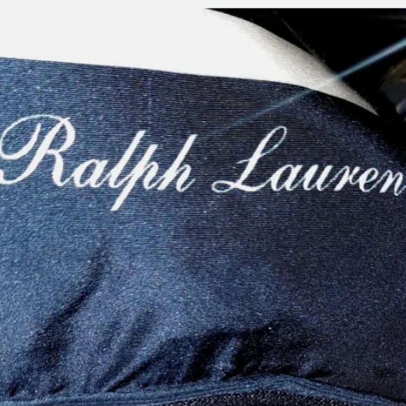 2 NWT Ralph Lauren Deerfield Navy and White Square Throw Pillows - Picture 4 of 8